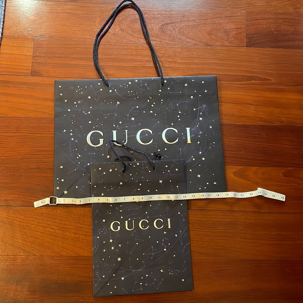 Limited Edition Gucci Gift Bag Set